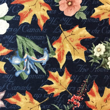 Load image into Gallery viewer, Leafs and flowers quilting cotton fabric - thanksgiving cotton fabric - high quality quilting cotton fabric