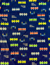 Load image into Gallery viewer, Train 100% cotton flannel fabrics - cotton flannelette