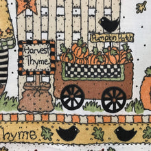 Load image into Gallery viewer, Pumpkin patch, Harvest thyme quilting cotton fabric - thanksgiving cotton fabric