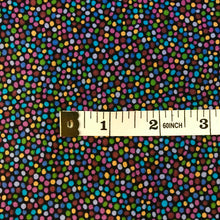 Load image into Gallery viewer, Rainbow dots quilting cotton, 100% quilting cotton fabric