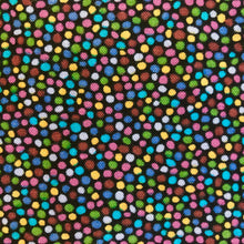 Load image into Gallery viewer, Rainbow dots quilting cotton, 100% quilting cotton fabric