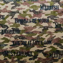 Load image into Gallery viewer, Camouflage Military Cotton Canvas Upholstery fabrics