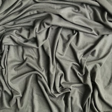 Load image into Gallery viewer, Charcoal Gray 66% Bamboo/28% Cotton Stretch Rib