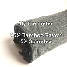 Load image into Gallery viewer, Grey 95% Bamboo Jersey - Extra soft