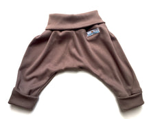 Load image into Gallery viewer, Brown Taupe Ribbing tubular knit fabric 66% Bamboo/28%Cotton Stretch fabrics