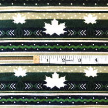 Load image into Gallery viewer, True North Goose Stripe 100% cotton flannel fabrics - cotton flannelette