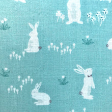 Load image into Gallery viewer, 1.30 meter of Bunnies prints 100% quilting cotton fabrics