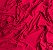 Load image into Gallery viewer, Red 95% Bamboo Jersey - Extra soft