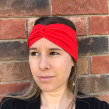 Load image into Gallery viewer, Red 95% Bamboo Jersey - Extra soft