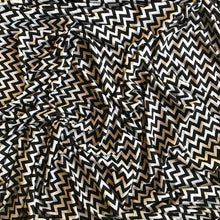 Load image into Gallery viewer, Chevron prints 95% Rayon Jersey Knit