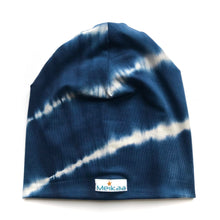 Load image into Gallery viewer, Navy tie dye 95% Rayon Jersey Knit