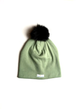 Load image into Gallery viewer, Green Olive 66% Bamboo/28% Cotton Stretch Rib