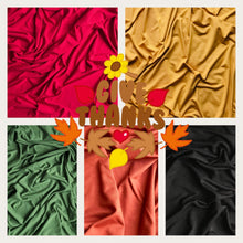 Load image into Gallery viewer, 2.5m Fall and Thanksgiving Value Box 95% Bamboo Jersey knit fabric