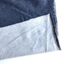 Load image into Gallery viewer, Blue Navy 66% Bamboo/28% Cotton Stretch fleece