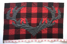 Load image into Gallery viewer, Red and Black Plaid 95% Bamboo Jersey - Extra soft