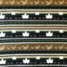 Load image into Gallery viewer, True North Goose Stripe 100% cotton flannel fabrics - cotton flannelette
