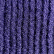 Load image into Gallery viewer, Dark Purple (Reign) Ribbing Tubular 66% Bamboo/28%Cotton Stretch fabrics