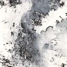 Load image into Gallery viewer, White and Navy tie dye/water drops 95% Rayon Jersey Knit