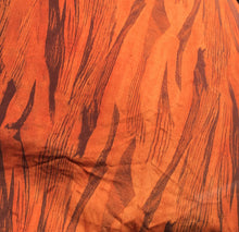Load image into Gallery viewer, Shaded Orange/Brown Crepe Georgette fabric