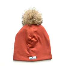 Load image into Gallery viewer, Rusty Orange 95% Bamboo Jersey - Extra soft