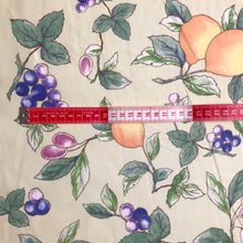 Load image into Gallery viewer, Fruits prints Poly-Cotton fabric