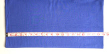 Load image into Gallery viewer, Blue/Purple Ribbing tubular knit fabric 66% Bamboo/28%Cotton Stretch fabrics
