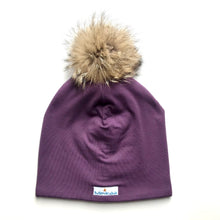 Load image into Gallery viewer, Purple 95% Bamboo Jersey - Extra soft