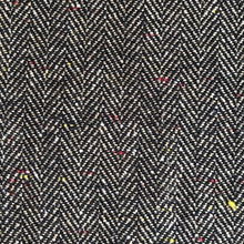 Load image into Gallery viewer, Brown herringbone tweed fabric