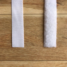 Load image into Gallery viewer, 3/4 inch White Velcro Brand Hook and Loop Tape