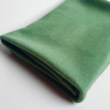 Load image into Gallery viewer, Green Olive 66% Bamboo/28% Cotton Stretch Rib