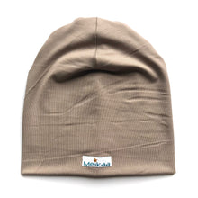 Load image into Gallery viewer, Brown taupe 95% Bamboo Jersey - Extra soft