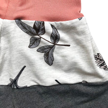 Load image into Gallery viewer, Floral Light Grey 95% Bamboo Jersey - Extra soft