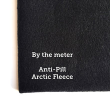 Load image into Gallery viewer, Black Polar Fleece Anti-Pill