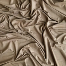 Load image into Gallery viewer, Brown taupe 95% Bamboo Jersey - Extra soft