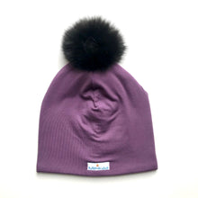 Load image into Gallery viewer, Purple 95% Bamboo Jersey - Extra soft