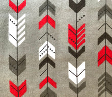 Load image into Gallery viewer, Arrow Stripe flannel fabrics - 100% cotton flannel fabrics - cotton flannelette