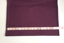 Load image into Gallery viewer, Purple Ribbing Tubular 66% Bamboo/28%Cotton Stretch fabrics