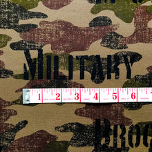 Load image into Gallery viewer, Camouflage Military Cotton Canvas Upholstery fabrics