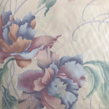 Load image into Gallery viewer, Beige Floral cotton woven home decor fabric