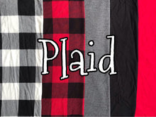 Load image into Gallery viewer, 2.5m Plaid Value Box 95% Bamboo Jersey knit fabric