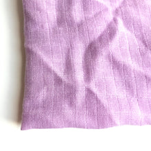 Load image into Gallery viewer, Purple Lilac Cotton Double Gauze fabrics