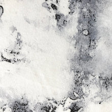 Load image into Gallery viewer, White and Navy tie dye/water drops 95% Rayon Jersey Knit