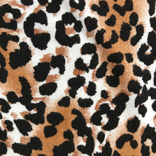 Load image into Gallery viewer, Leopard prints 95% Bamboo Jersey knit fabric - Extra soft