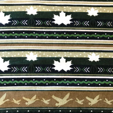 Load image into Gallery viewer, True North Goose Stripe 100% cotton flannel fabrics - cotton flannelette