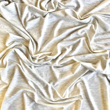 Load image into Gallery viewer, Light Heather grey 95% Bamboo Jersey - Extra soft