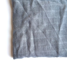 Load image into Gallery viewer, Grey Silver Cotton Double Gauze fabrics