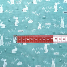 Load image into Gallery viewer, 1.30 meter of Bunnies prints 100% quilting cotton fabrics