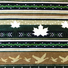 Load image into Gallery viewer, True North Goose Stripe 100% cotton flannel fabrics - cotton flannelette