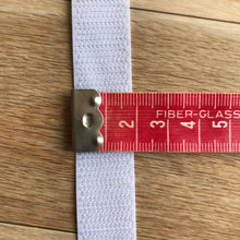 Load image into Gallery viewer, 3/4 inch White Velcro Brand Hook and Loop Tape