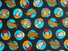 Load image into Gallery viewer, Scooby-Doo flannel fabrics - 100% cotton flannel fabrics - Scooby-Doo Materials
